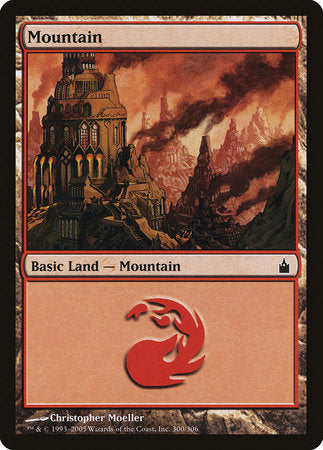 Mountain (300) [Ravnica: City of Guilds] | Cards and Coasters CA