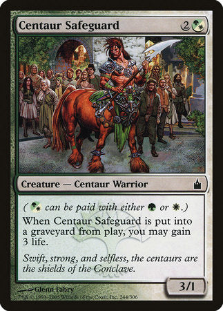 Centaur Safeguard [Ravnica: City of Guilds] | Cards and Coasters CA