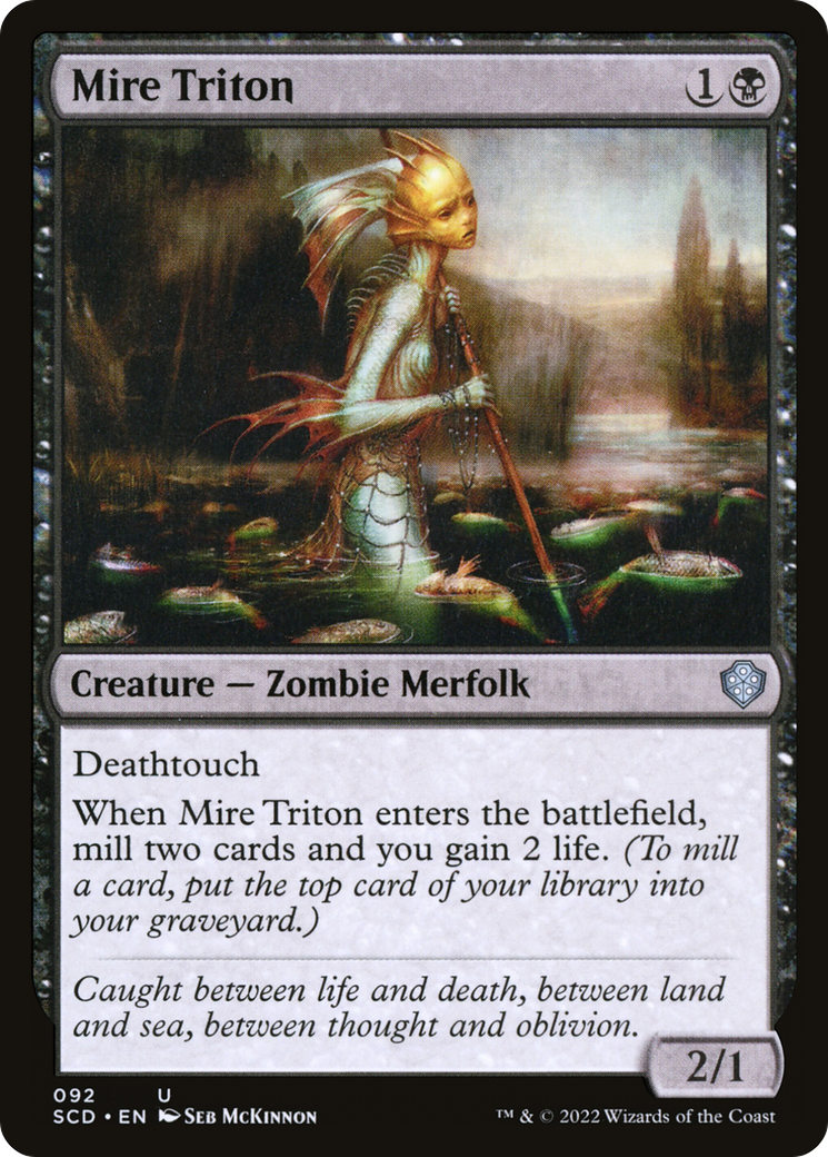 Mire Triton [Starter Commander Decks] | Cards and Coasters CA