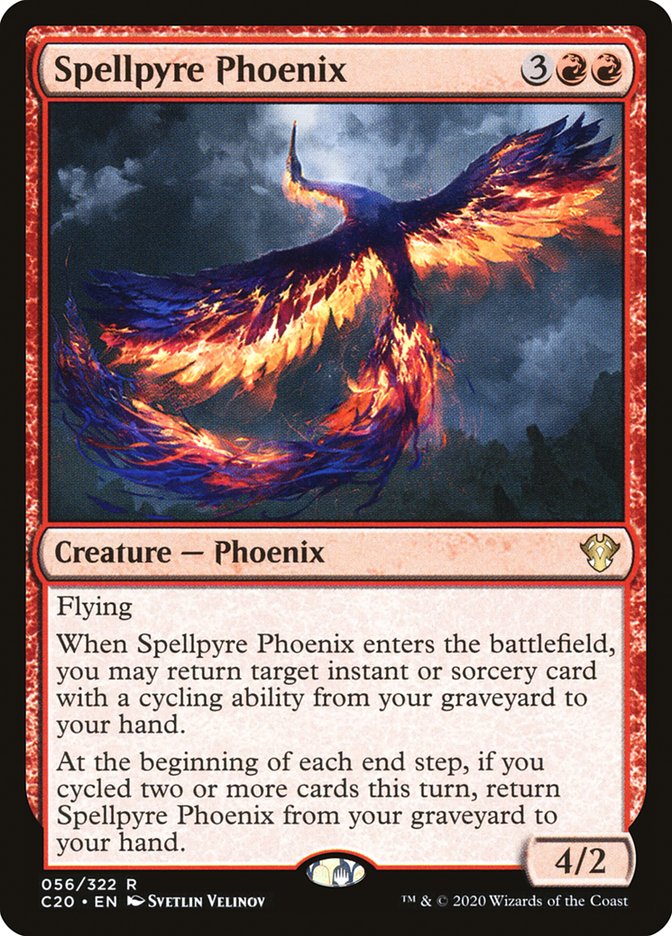 Spellpyre Phoenix [Commander 2020] | Cards and Coasters CA