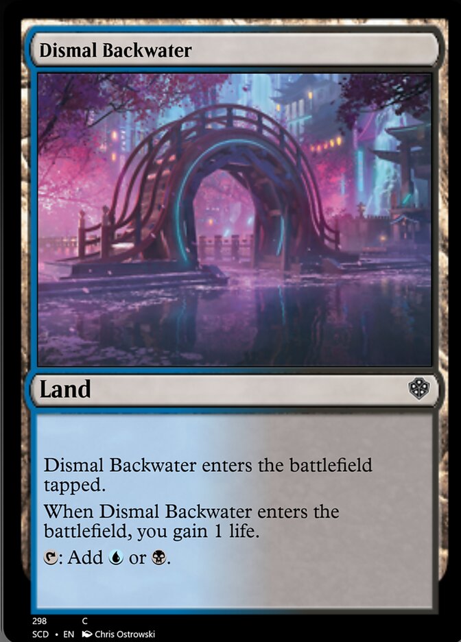 Dismal Backwater [Starter Commander Decks] | Cards and Coasters CA