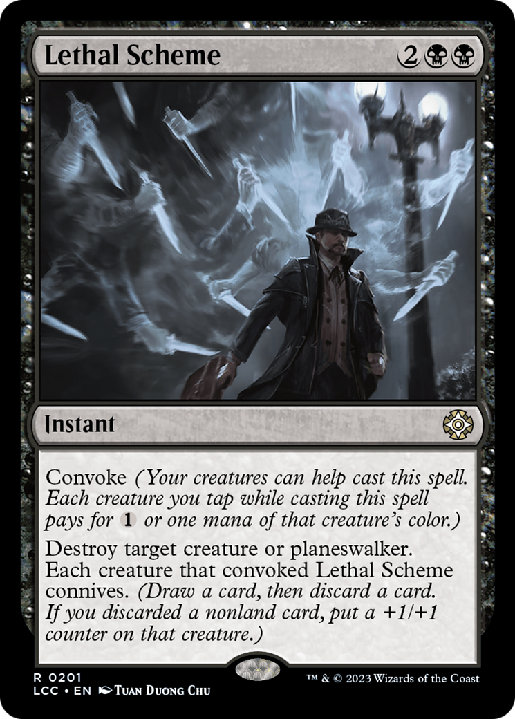 Lethal Scheme [The Lost Caverns of Ixalan Commander] | Cards and Coasters CA