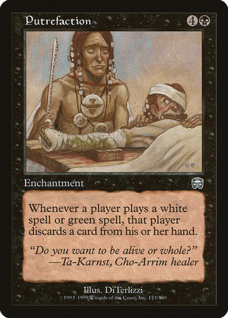 Putrefaction [Mercadian Masques] | Cards and Coasters CA