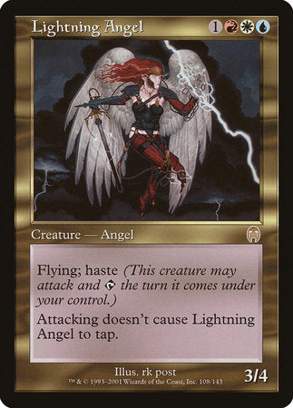 Lightning Angel [Apocalypse] | Cards and Coasters CA