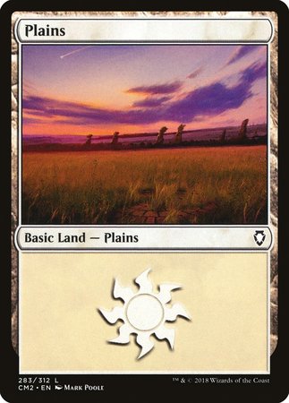 Plains (283) [Commander Anthology Volume II] | Cards and Coasters CA