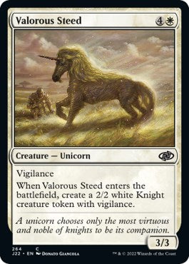 Valorous Steed [Jumpstart 2022] | Cards and Coasters CA