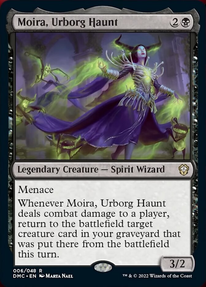 Moira, Urborg Haunt [Dominaria United Commander] | Cards and Coasters CA