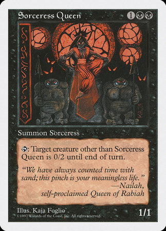 Sorceress Queen [Fifth Edition] | Cards and Coasters CA
