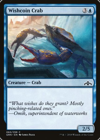 Wishcoin Crab [Guilds of Ravnica] | Cards and Coasters CA