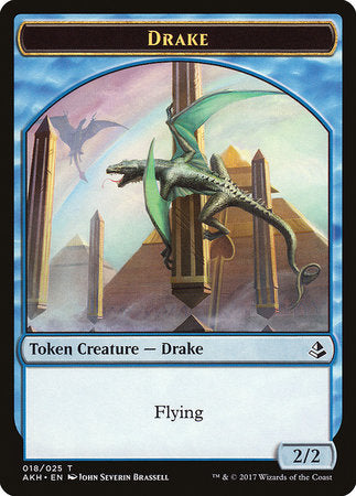 Drake Token [Amonkhet Tokens] | Cards and Coasters CA