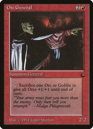 Orc General [The Dark] | Cards and Coasters CA