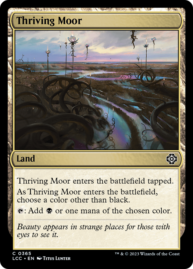 Thriving Moor [The Lost Caverns of Ixalan Commander] | Cards and Coasters CA