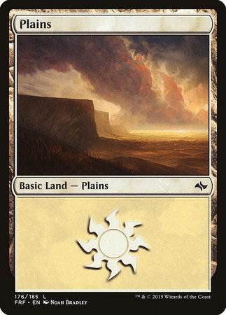 Plains (176) [Fate Reforged] | Cards and Coasters CA