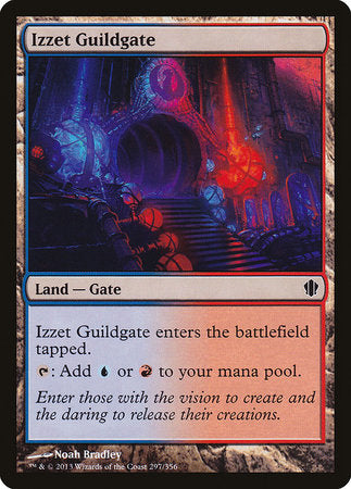 Izzet Guildgate [Commander 2013] | Cards and Coasters CA