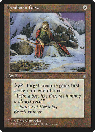 Fyndhorn Bow [Ice Age] | Cards and Coasters CA