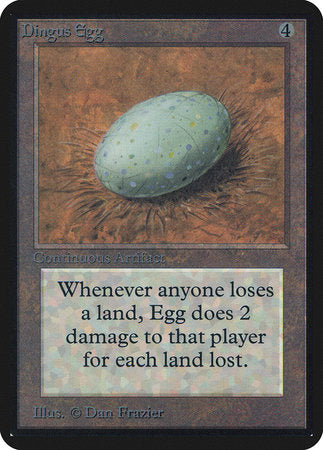 Dingus Egg [Limited Edition Alpha] | Cards and Coasters CA