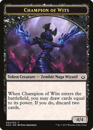 Champion of Wits Token [Hour of Devastation Tokens] | Cards and Coasters CA