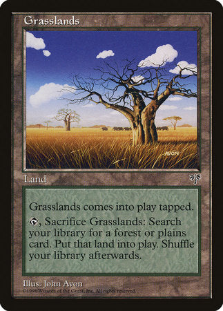 Grasslands [Mirage] | Cards and Coasters CA