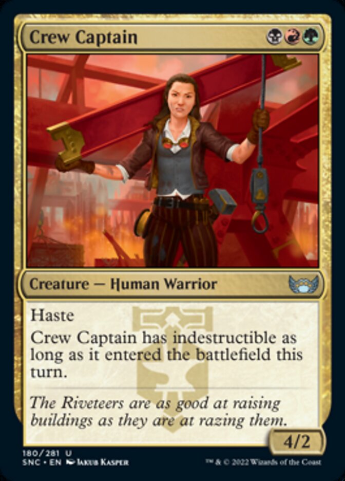 Crew Captain [Streets of New Capenna] | Cards and Coasters CA