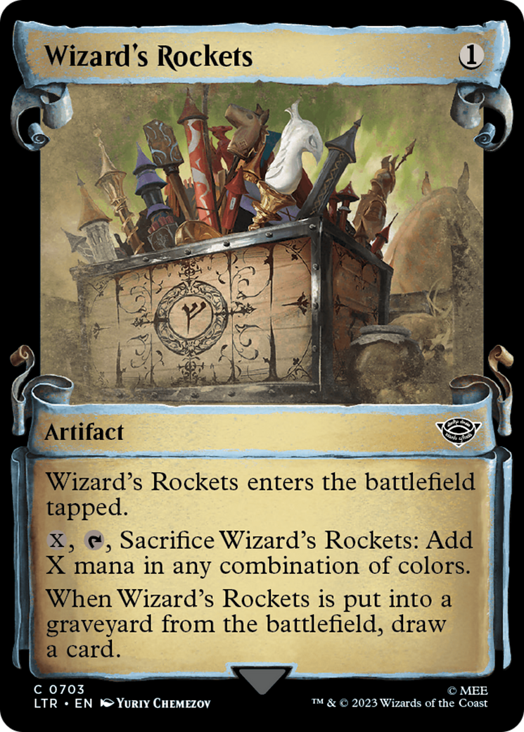 Wizard's Rockets [The Lord of the Rings: Tales of Middle-Earth Showcase Scrolls] | Cards and Coasters CA