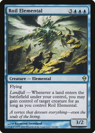 Roil Elemental [Zendikar] | Cards and Coasters CA
