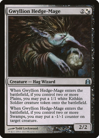 Gwyllion Hedge-Mage [Commander 2011] | Cards and Coasters CA