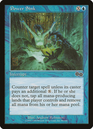 Power Sink [Urza's Saga] | Cards and Coasters CA