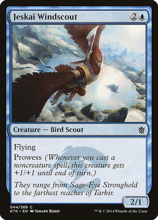 Jeskai Windscout [Khans of Tarkir] | Cards and Coasters CA