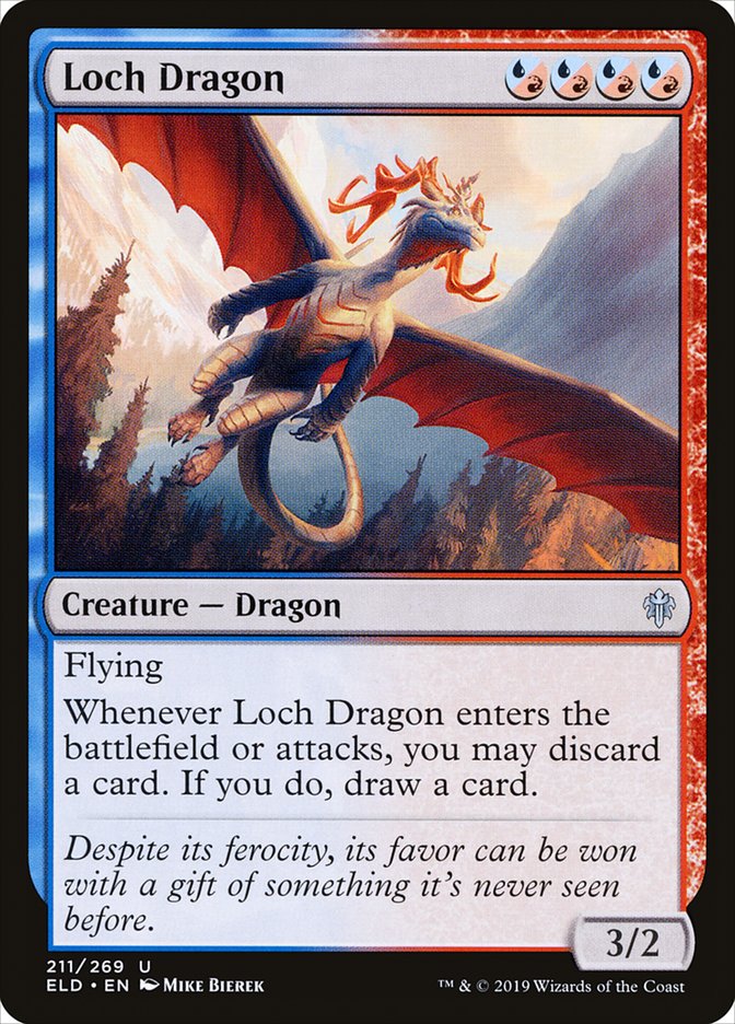 Loch Dragon [Throne of Eldraine] | Cards and Coasters CA