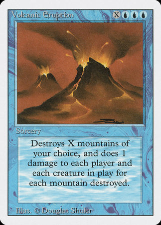 Volcanic Eruption [Revised Edition] | Cards and Coasters CA