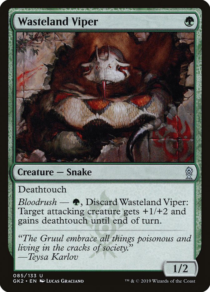 Wasteland Viper [Ravnica Allegiance Guild Kit] | Cards and Coasters CA