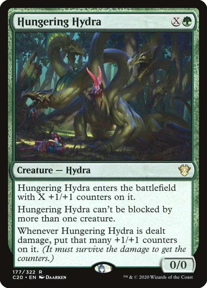 Hungering Hydra [Commander 2020] | Cards and Coasters CA