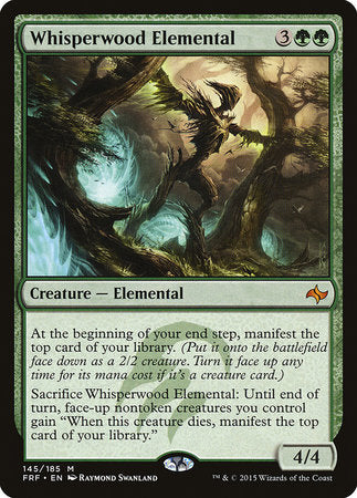 Whisperwood Elemental [Fate Reforged] | Cards and Coasters CA