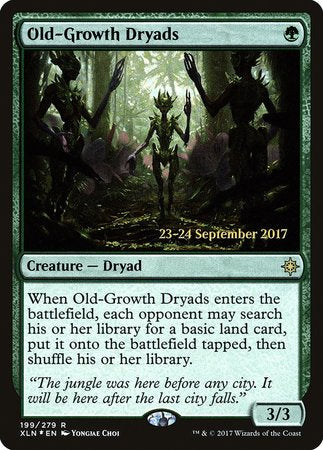 Old-Growth Dryads [Ixalan Promos] | Cards and Coasters CA