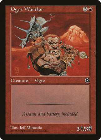 Ogre Warrior [Portal Second Age] | Cards and Coasters CA