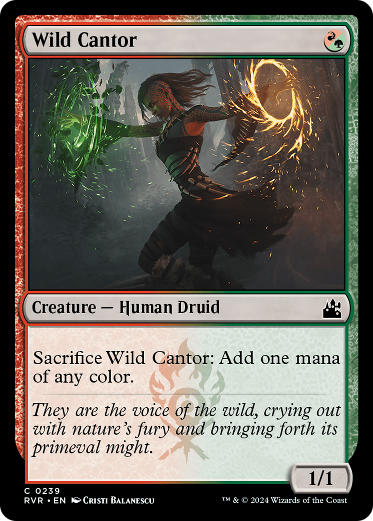 Wild Cantor [Ravnica Remastered] | Cards and Coasters CA