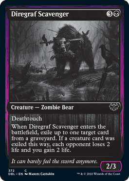 Diregraf Scavenger [Innistrad: Double Feature] | Cards and Coasters CA