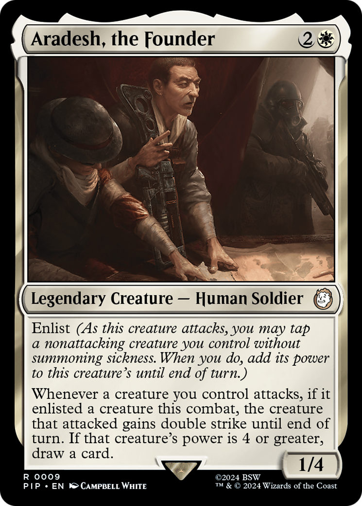 Aradesh, the Founder [Fallout] | Cards and Coasters CA