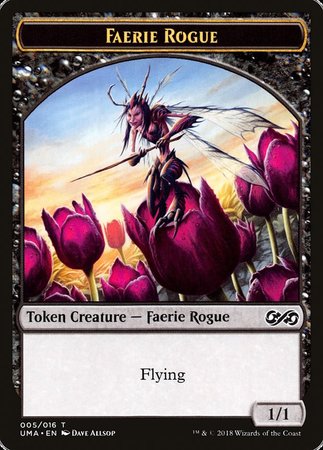 Faerie Rogue Token [Ultimate Masters Tokens] | Cards and Coasters CA