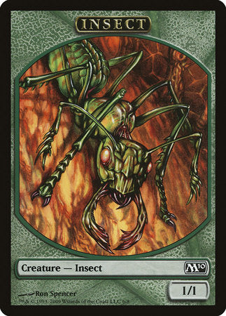Insect Token [Magic 2010 Tokens] | Cards and Coasters CA