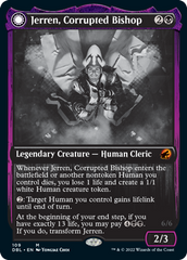 Jerren, Corrupted Bishop // Ormendahl, the Corrupted [Innistrad: Double Feature] | Cards and Coasters CA
