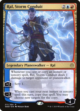 Ral, Storm Conduit [War of the Spark] | Cards and Coasters CA