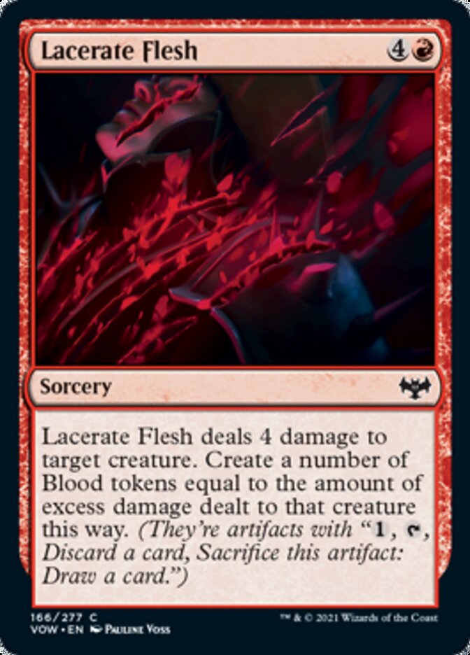 Lacerate Flesh [Innistrad: Crimson Vow] | Cards and Coasters CA