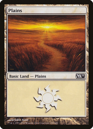 Plains (230) [Magic 2011] | Cards and Coasters CA