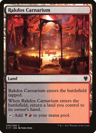 Rakdos Carnarium [Commander 2017] | Cards and Coasters CA