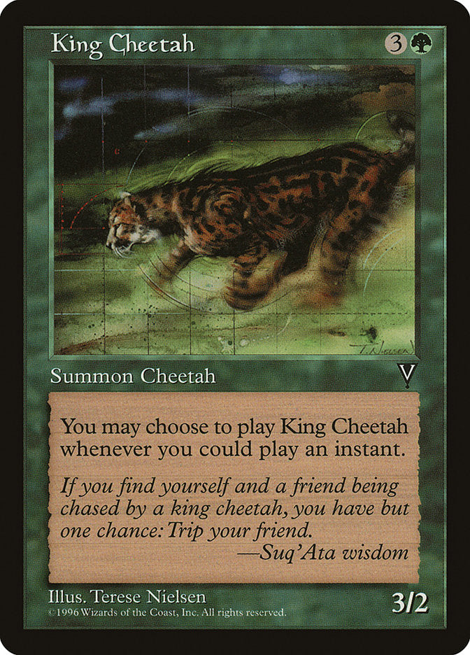 King Cheetah [Multiverse Gift Box] | Cards and Coasters CA