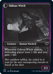 Ragged Recluse // Odious Witch [Innistrad: Double Feature] | Cards and Coasters CA