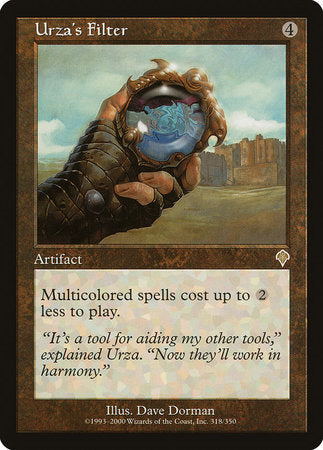 Urza's Filter [Invasion] | Cards and Coasters CA