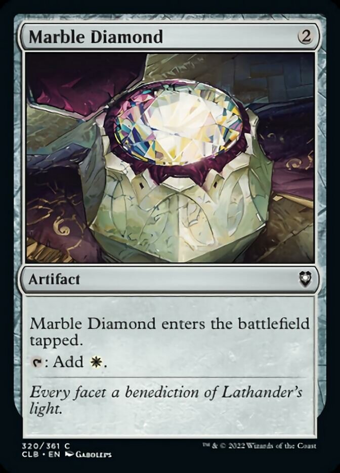 Marble Diamond [Commander Legends: Battle for Baldur's Gate] | Cards and Coasters CA