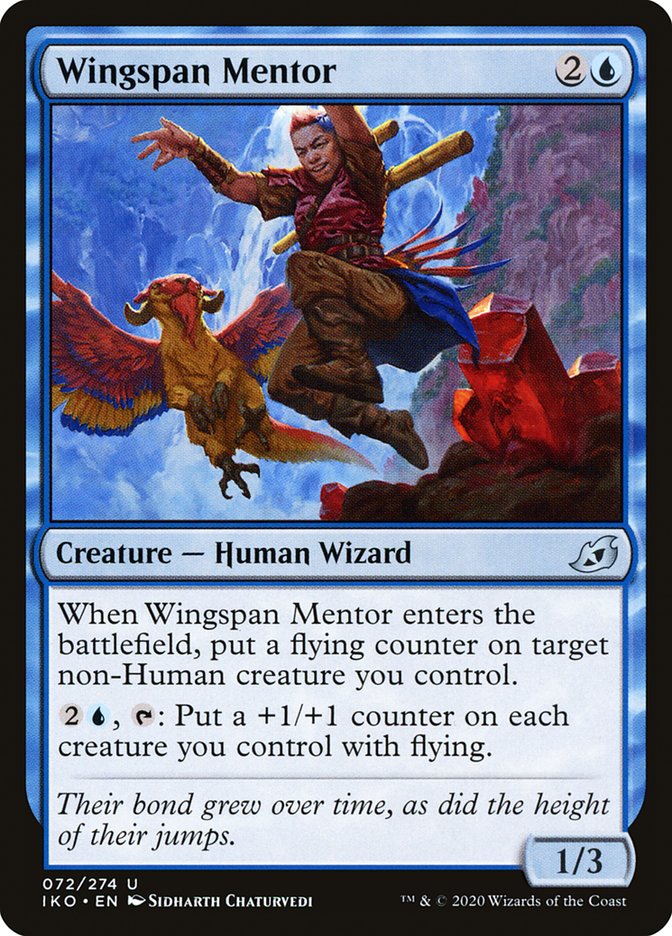 Wingspan Mentor [Ikoria: Lair of Behemoths] | Cards and Coasters CA